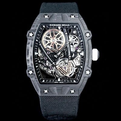 Richard Mille RM 27-05 Flying Tourbillon Rafael Nadal Black Carbon Fibre Diameter 47.25mm Watch